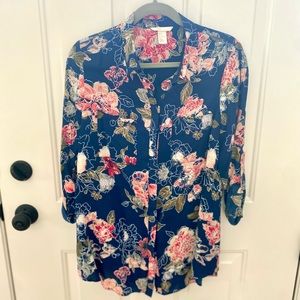 Floral H&M shirt
